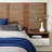 Modway Render Wall Mount Twin Headboard and Modern Nightstands