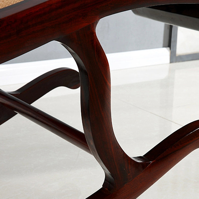 Ash wood rocking chair