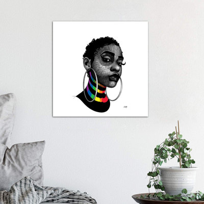 On Stripes 1 by Ohab TBJ - Wrapped Canvas Print