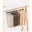 Cintre pour pantalons pliable en acier inoxydable-517822680