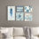Leeyana " Blue Feather Collection " 5 - Pieces