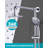 7-Spray Multifunction 1.8 GPM Round Wall Bar Shower Kit With Fixed Shower Head And Hand Shower-103977254