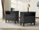 Amberlyn 27.2'' H Traditional  2-Drawer Nightstand with Built-In Outlets and Solid Wood Legs and Open Shelve (Set of 2)