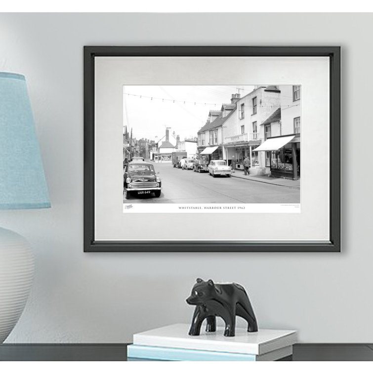 Whitstable, Harbour Street 1962 by Francis Frith - Single Picture Frame Print
