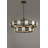 Dinah 20 - Light Dimmable LED Tiered Chandelier