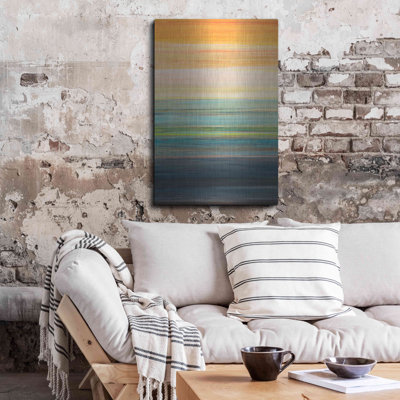 «The Magic Hour I» par Jodi Fuchs, art mural en métal, 12 po x 16 po