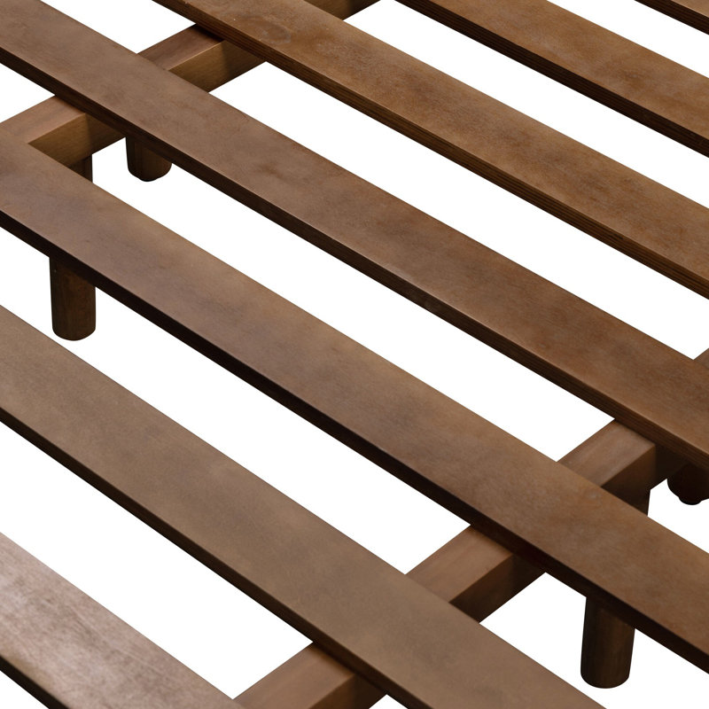 Salta Solid Wood Bed, King
