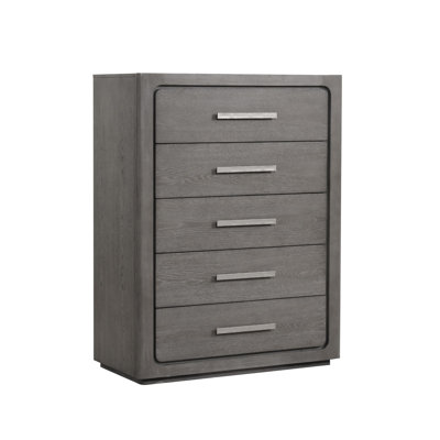 Commode contemporaine Crowthorne, gris chaud
