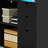 Broly 55'' L Shaped Desk with Power Outlets, Bookshelf & LED Light-1696316757