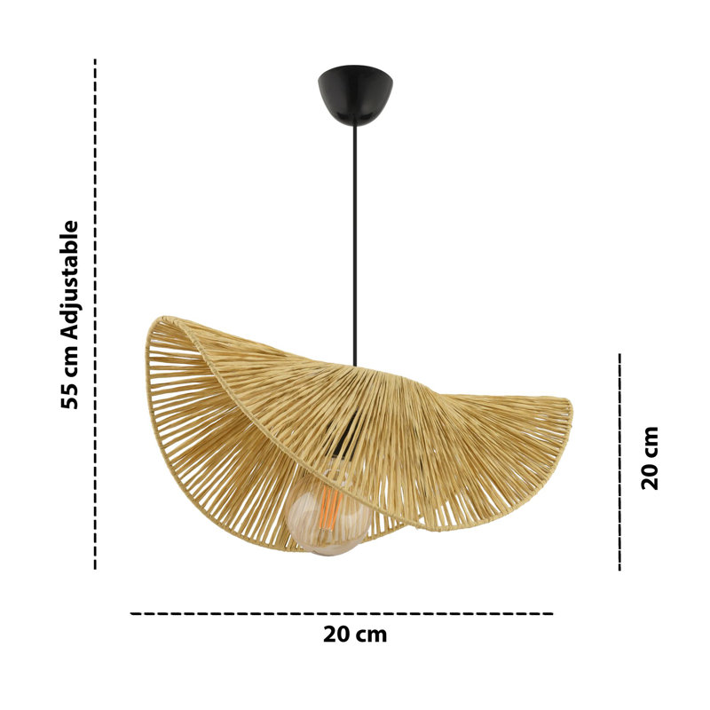 Lustre, Chameau, Noir