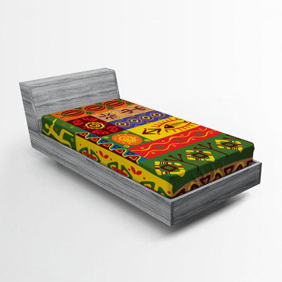 Microfiber Patchwork Fitted Sheet