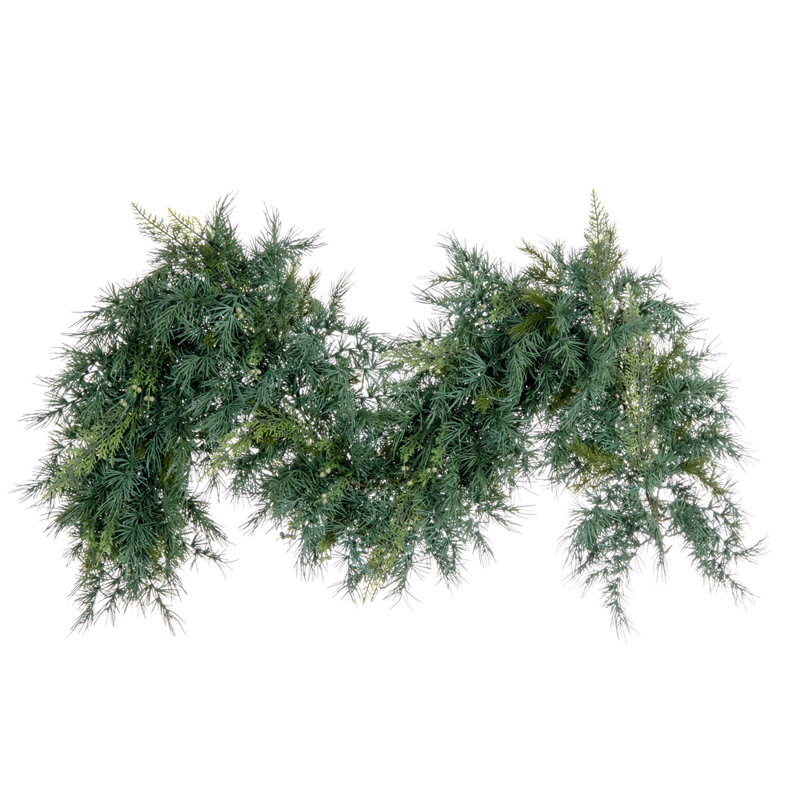 72'' in. Faux Fern Garland