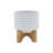 5" Textured Planter W/ Stand-648177775