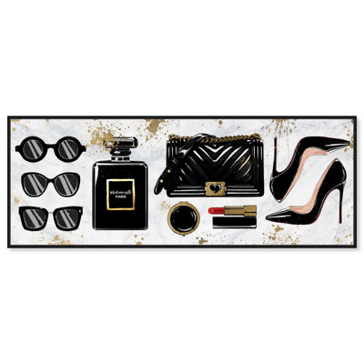 Mur d'art mural glamour par Art Remedy