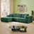 Tissu vert
