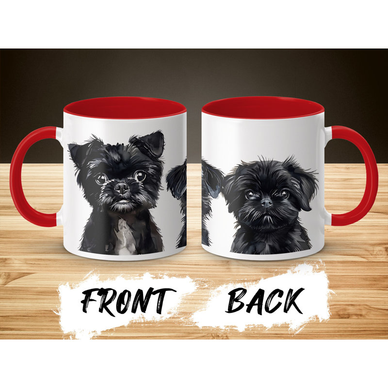 Ceramic Coffee Mug, 1, Red