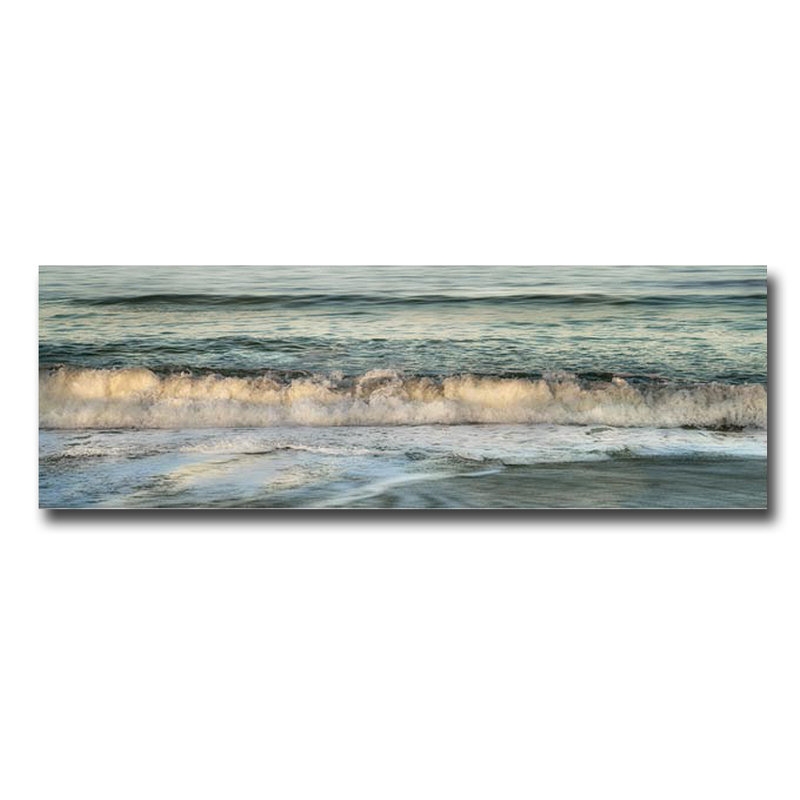 « surf panorama », reproduction de photo sur toile tendue