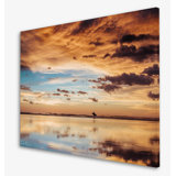 Where The Sky Meets The Sea Print by Kristen M. Brown