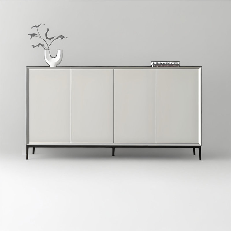 5 45 Pair Shoe Storage Cabinet, Gray