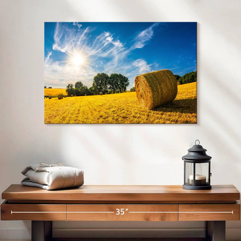 Alvord Hay Bales, 16" H x 24" W