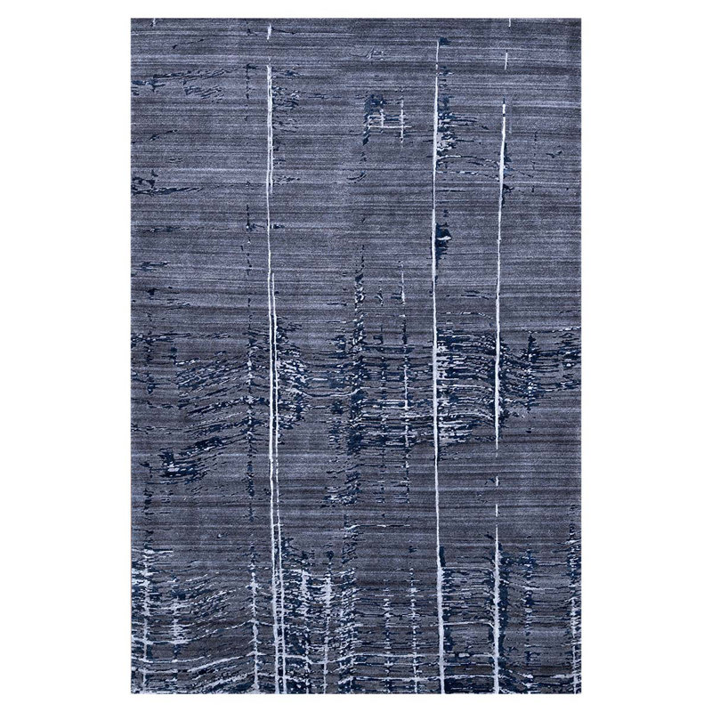Area Rug in Charcoal, Rectangle 10' x 14'
