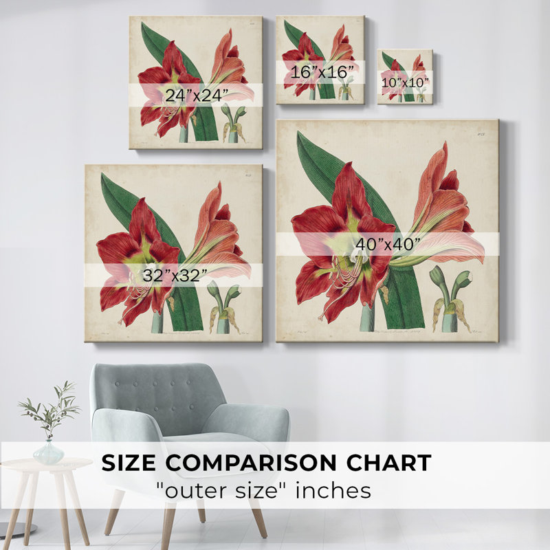 Sur toile, H 16 po x l 16 po x P 1,5 po