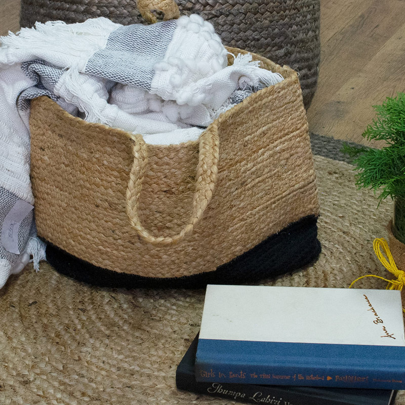 Panier en jute
