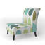 Fauteuil de chambre rembourré Mid-Century