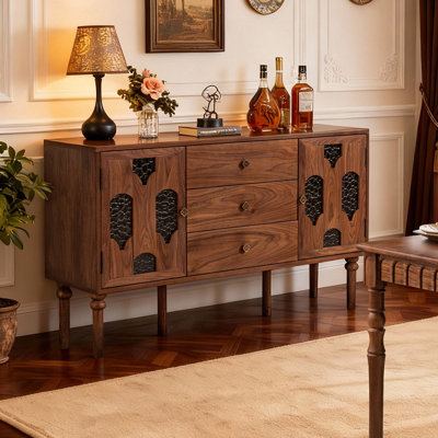 Buffet rétro simple et léger de luxe