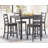 Jaworski 4 - Person Counter Height Dining Set