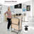 Hursey Toddler Platforms Bed and Memory Foam Mattress