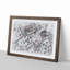 Deck of Cards in Abstract - Picture Frame Graphic Art Print-55740330-55740326