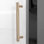 Paquet de 10 poignées d'armoire de cuisine en bronze champagne de 5 pouces (128 mm)