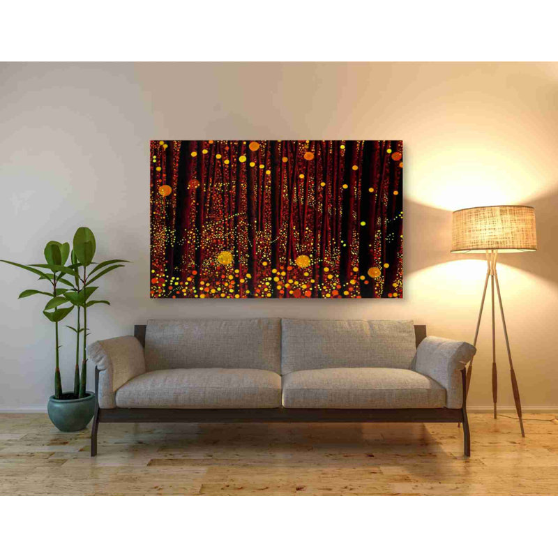 Wildon Home® «Glow» par DB Waterman, art mural sur toile