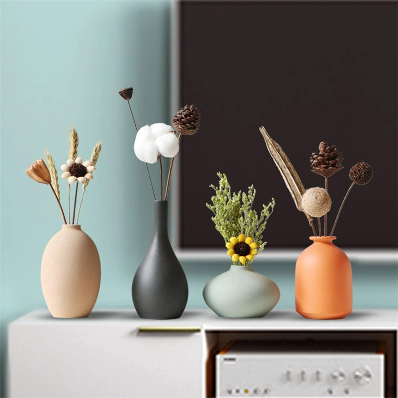 Delainah Ceramic / Porcelain Table Vase