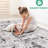 5X7 Cream/Brown Abstract Area Rug - Non-Shedding, Stain , Beautifies Bedroom, Living Room, Dining, Office , Ideal For House-85008664