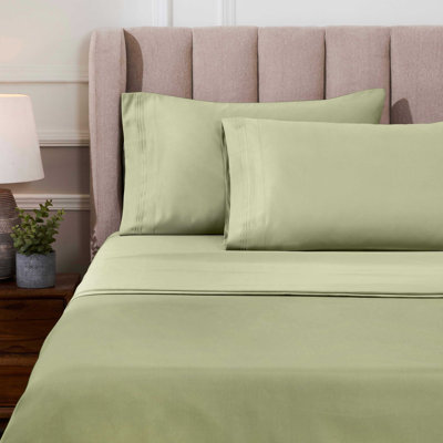 Ensemble de draps en coton égyptien 1000 fils Bba