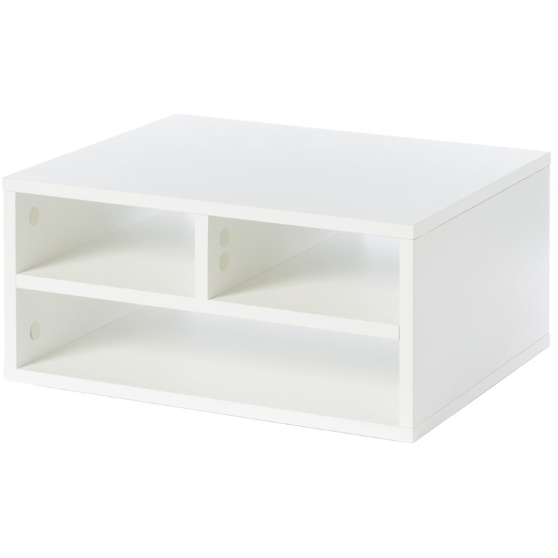 Organisateur de bureau, Blanc