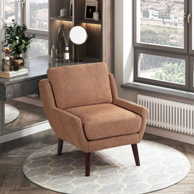 Fauteuil d'appoint en chenille