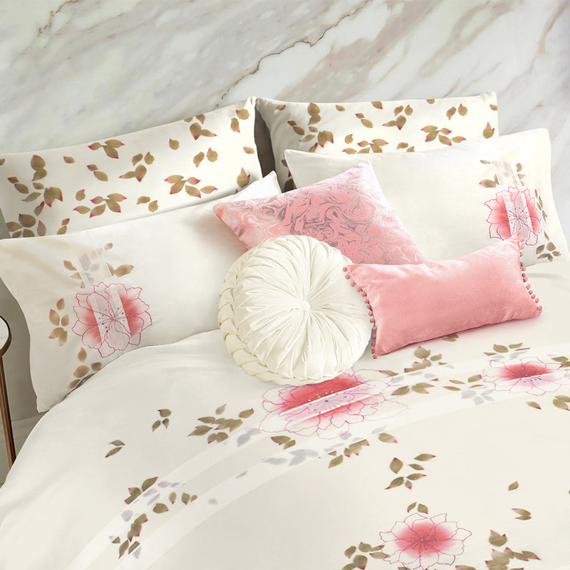 Anease Floral Duvet Cover Set