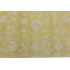 Muted Golden Yellow Floral 4x6 Transitional Oriental Area Rug