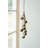 Kalalou Gold Jingle Bell Bunch 12" – Hanging Christmas Decoration on Jute Rope