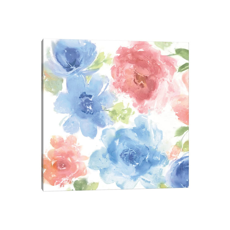 Springtime I by Kelsey Morris - Wrapped Canvas Painting, 93.98 cm H x 93.98 cm W x 3.175 cm D