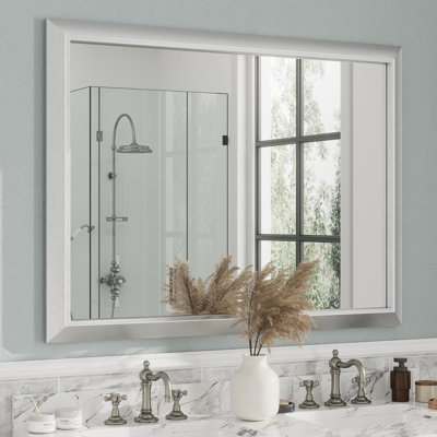 Amara Tempered Glass Mounted Wall Mirror