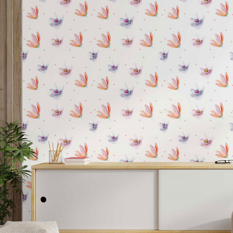 Rouleau de papier peint lisse L 126 po x l 24 po Dibiase