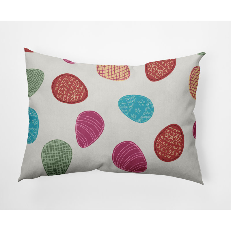 Outdoor Reversible Throw Pillow, Whisper White