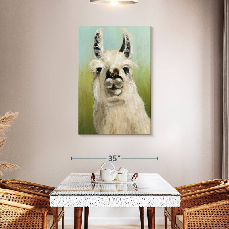 Brampt Who's Your Llama, 45" H x 30" W