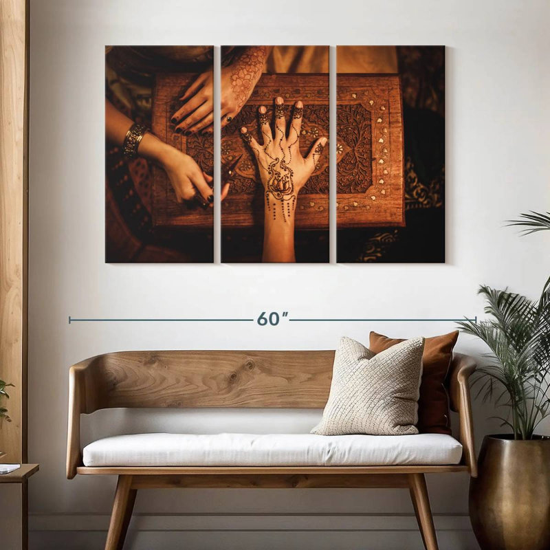 Senne Mehndi, H 32 po x l 50 po