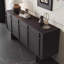 Buffet noir simple