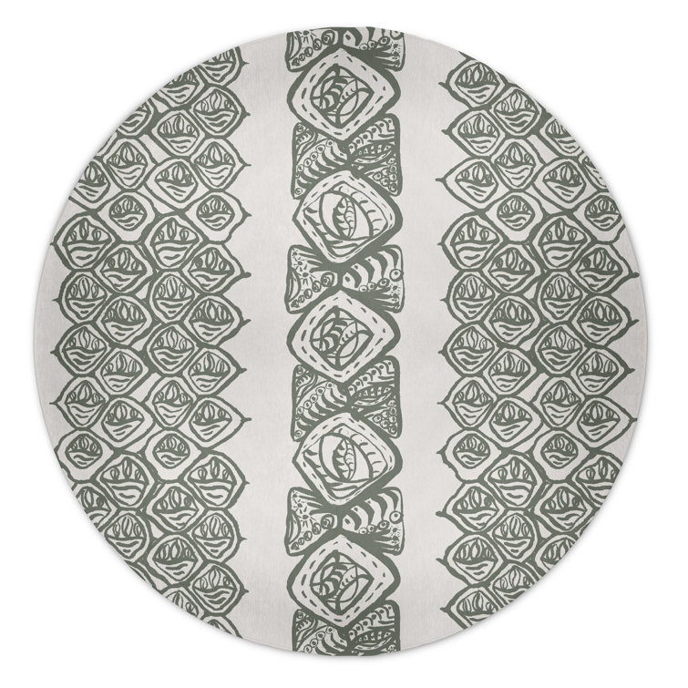 Safari Chenille Geometric Indoor Rug